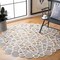 Safavieh 5 x 5 ft. Cape Cod Round Area Rug, Green & Ivory CAP232Y-5R - alternate 2